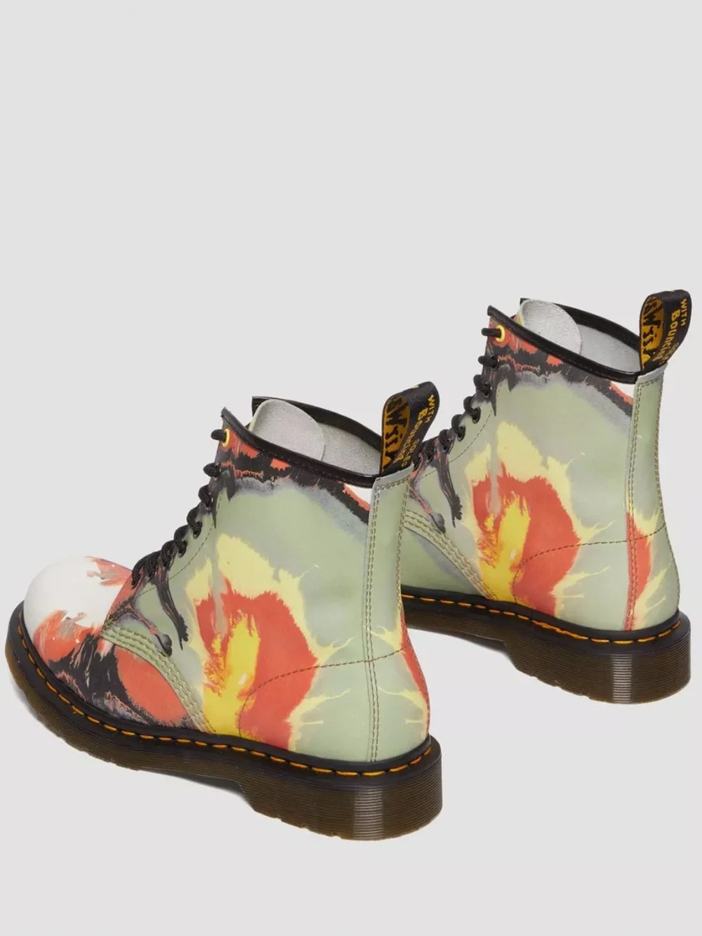 Dr. Martens 1460 Tate Volcanic Flare Leather Lace Up Men’s size 10 NEW!!!